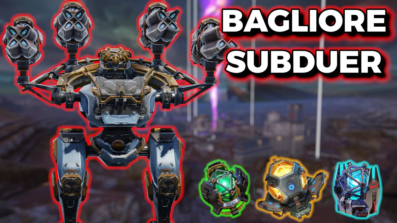 WR - You Really Don't Want To See This On The Battlefield... Subduer Bagliore | War Robots