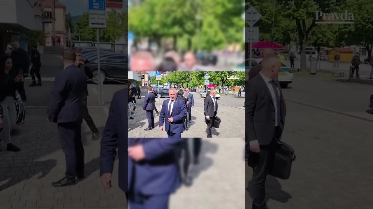 🟠 Robert Fico sa vr&aacute;til do Handlovej. Po roku od atent&aacute;tu podal ruku čakaj&uacute;cim obyvateľom