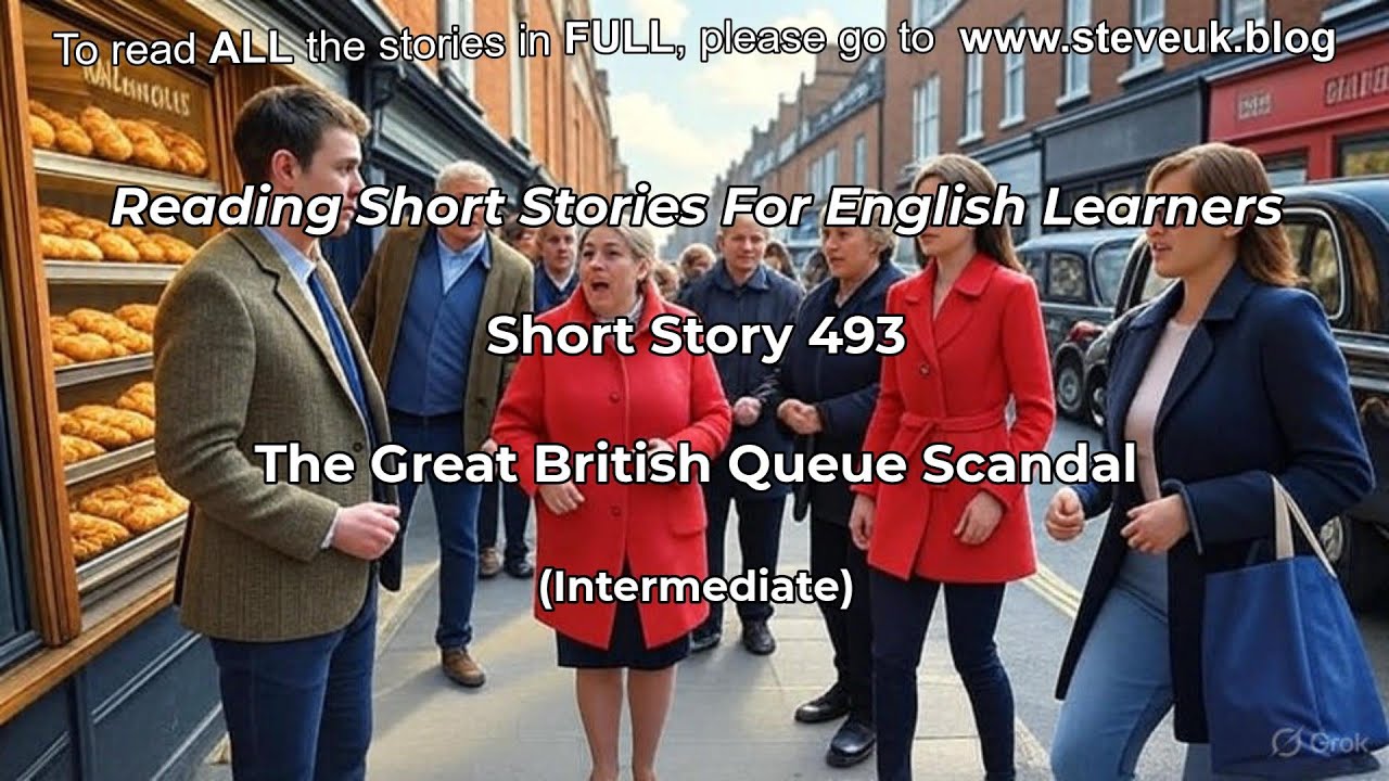 Short Story 493 - The Great British Queue Scandal (Int)