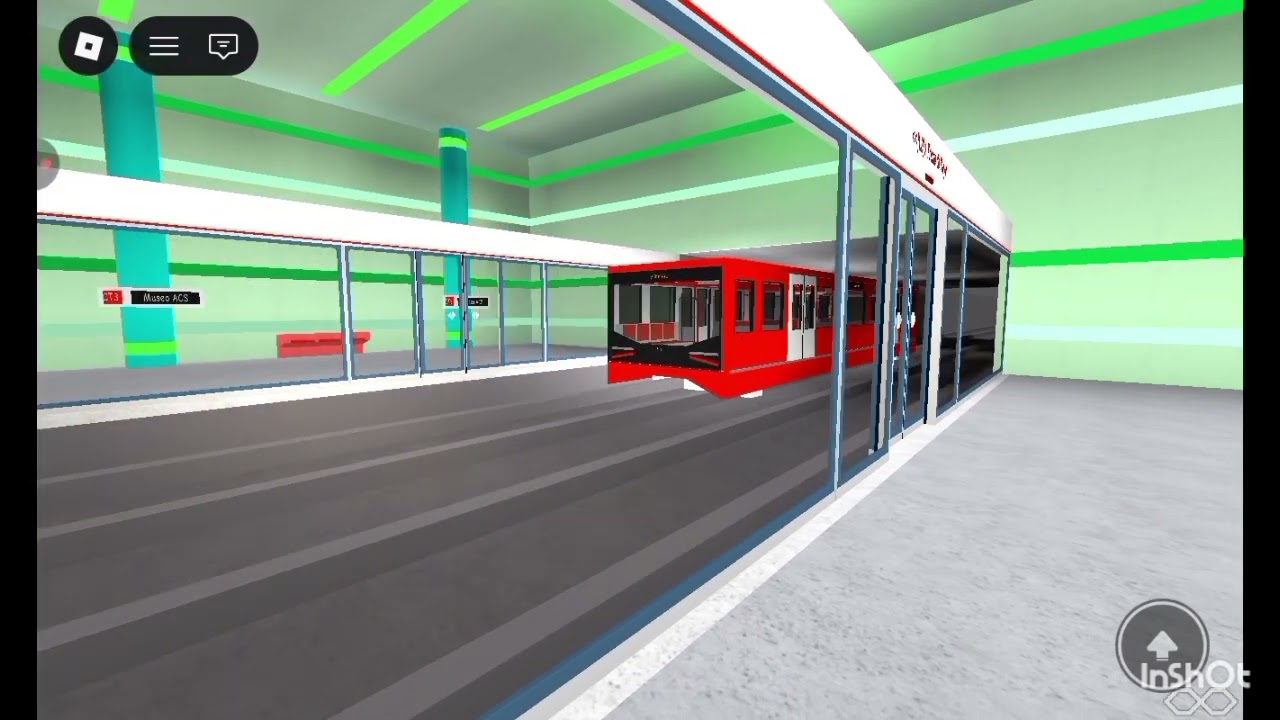 LÍNEA 2 DEL METRO AUTOCONNEX ACS 🚇🔴2️⃣
