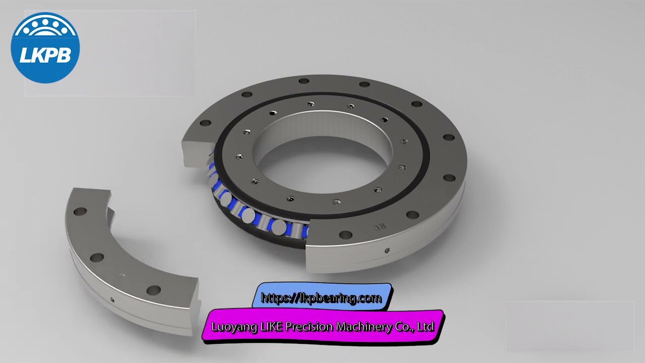 Crossed roller bearings and YRT rotary table bearings 3D product introduction