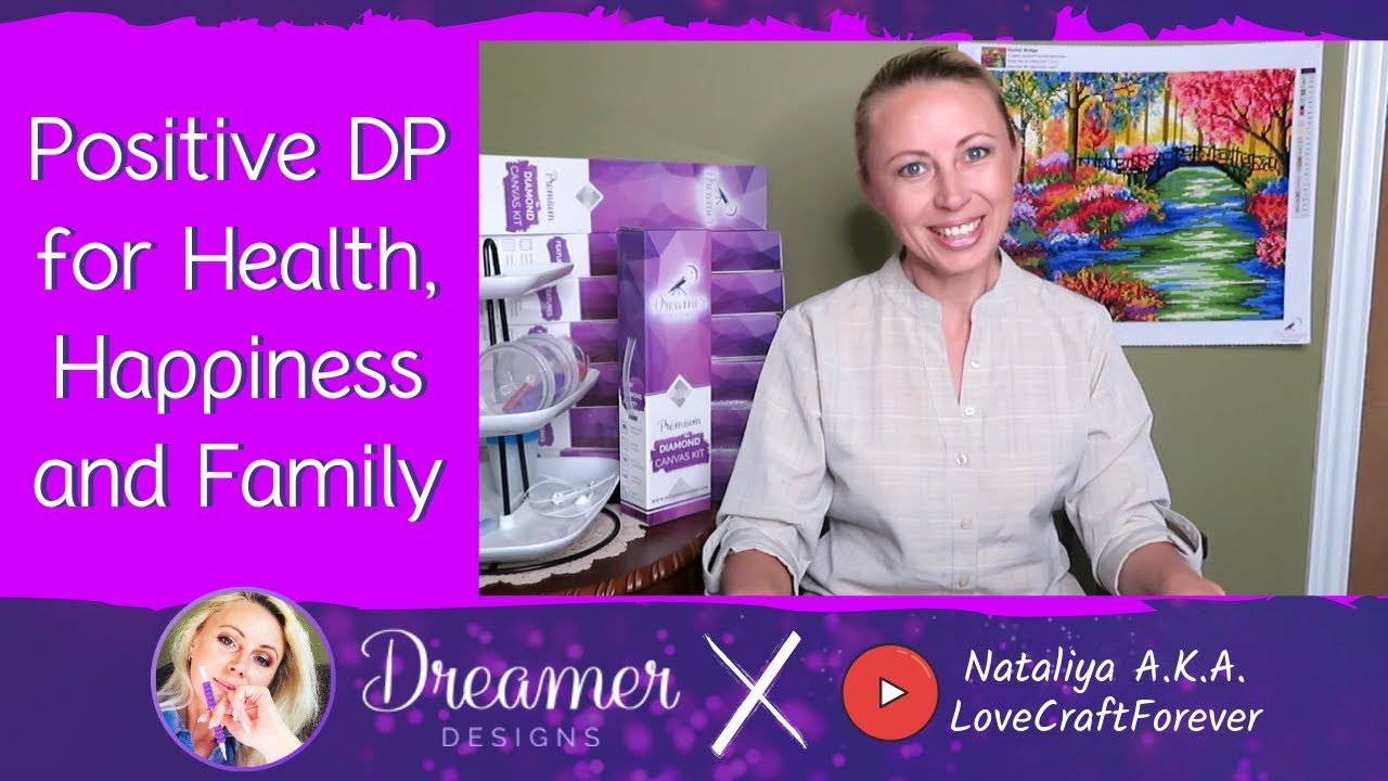 Positive Diamond Painting for Health, Happiness and Family | Diamond Painting 101