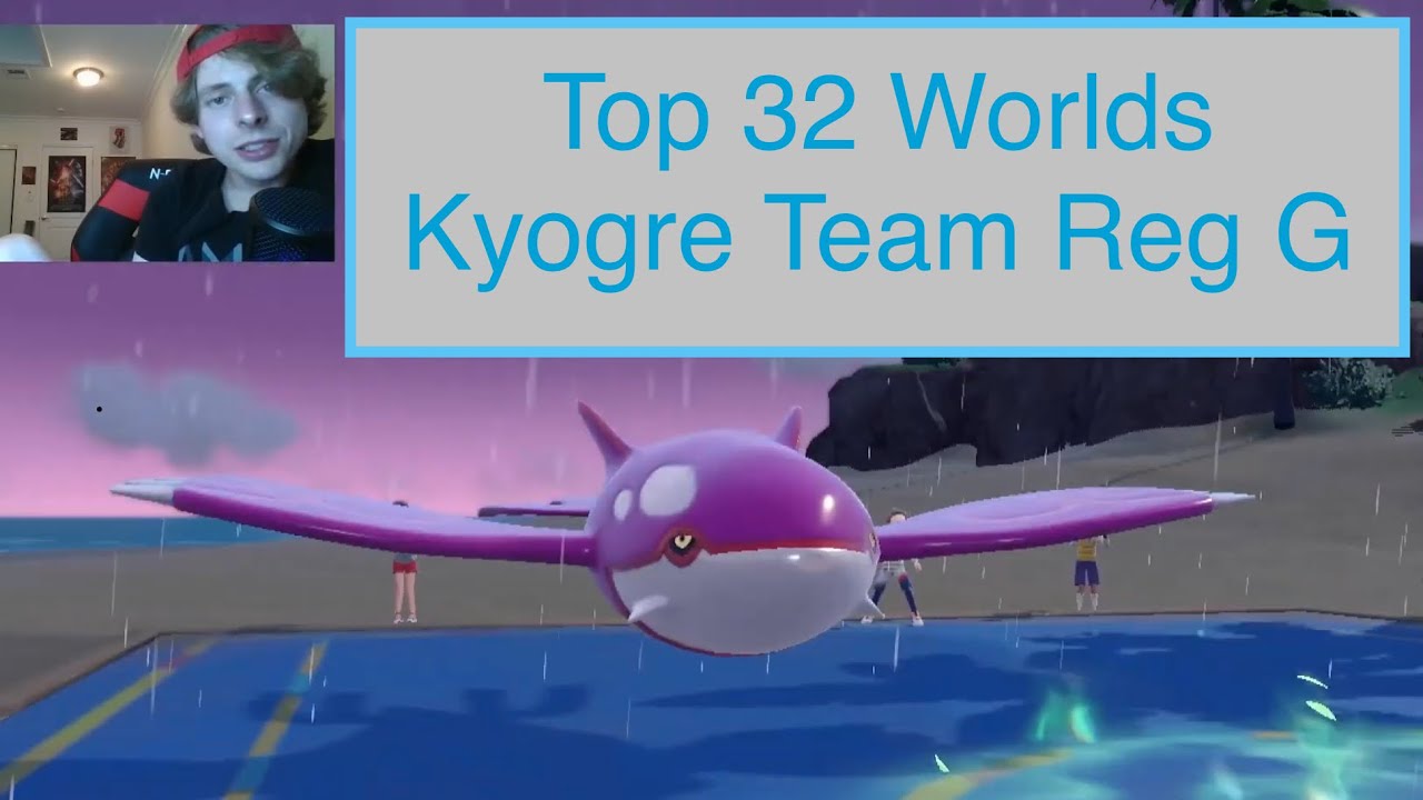 REG G Kyogre Worlds 2024 Team