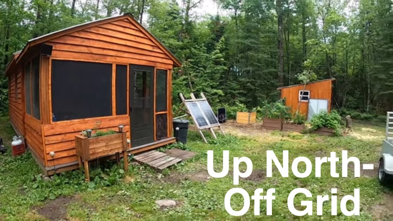 Man vs. Nature at the off grid weekend homestead! Battling deer flies, hornets, mice and squirrels