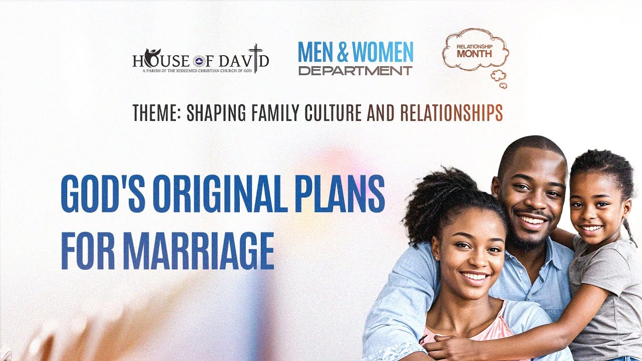 HOD Bible Study - God's Original Purpose for Marriage
