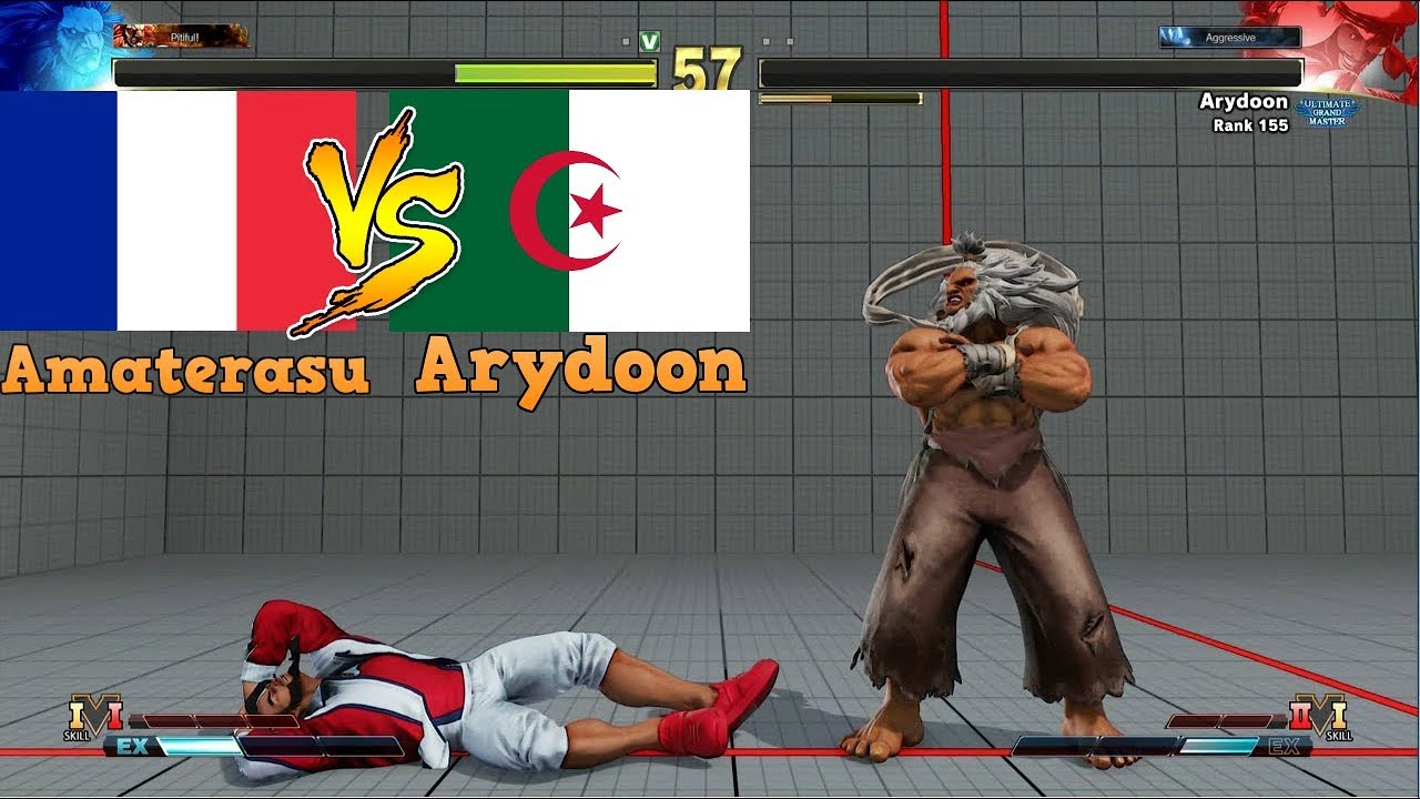 SFV CE スト5 CE 💣 Amaterasu (France) vs Arydoon (Algeria) 스트리트 파이터 5 챔피언 에디션