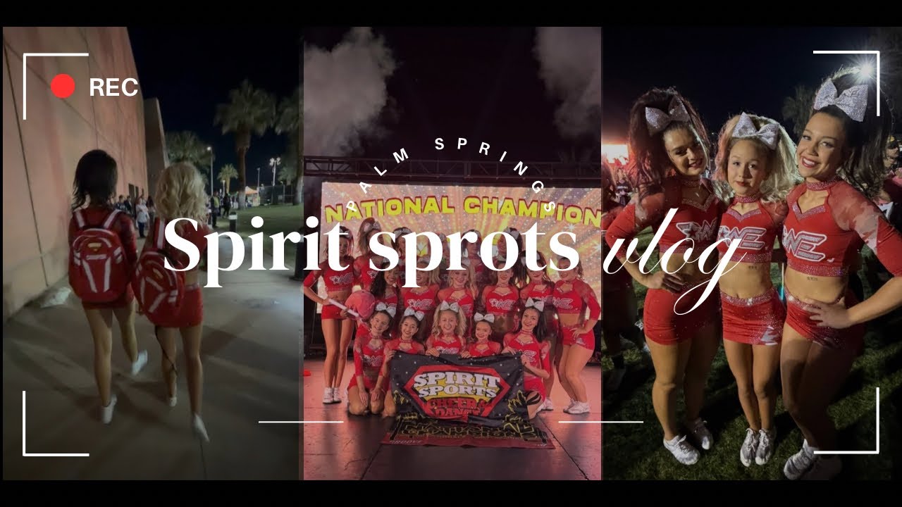 Spirit sports vlog!🌴🥇