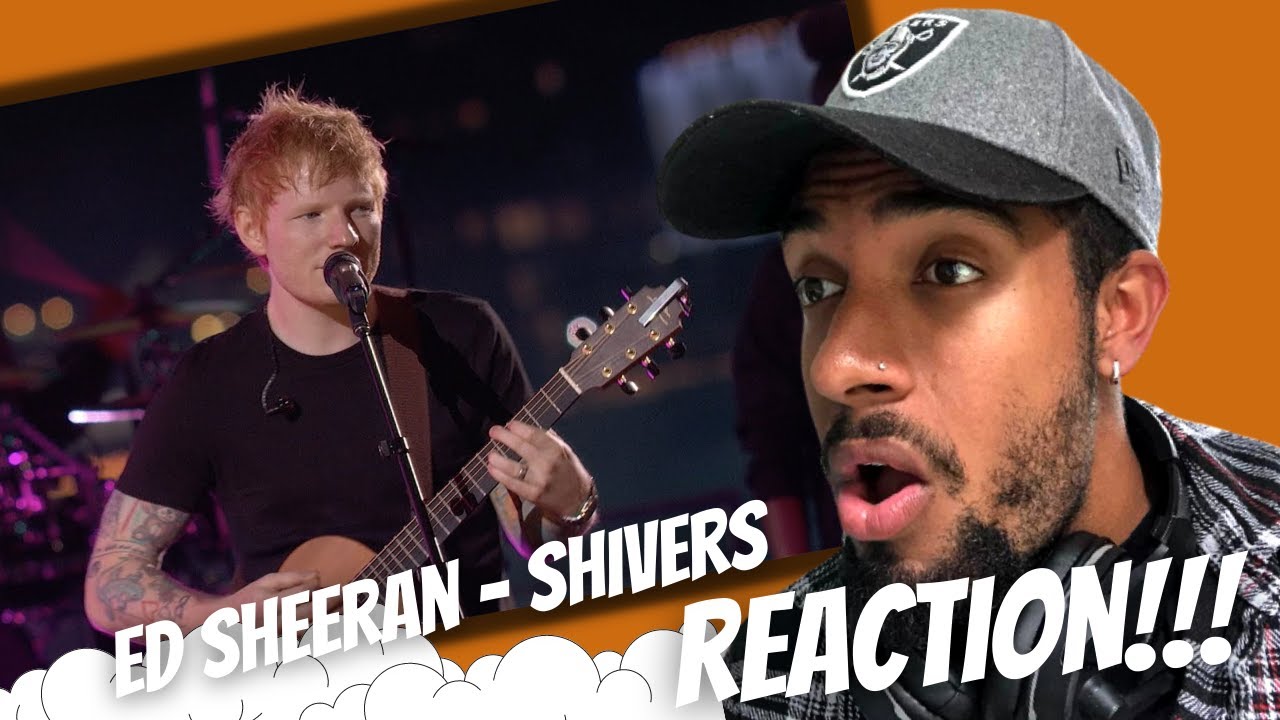 Ed Sheeran Shivers (Official Performance Video) REACTION!!!