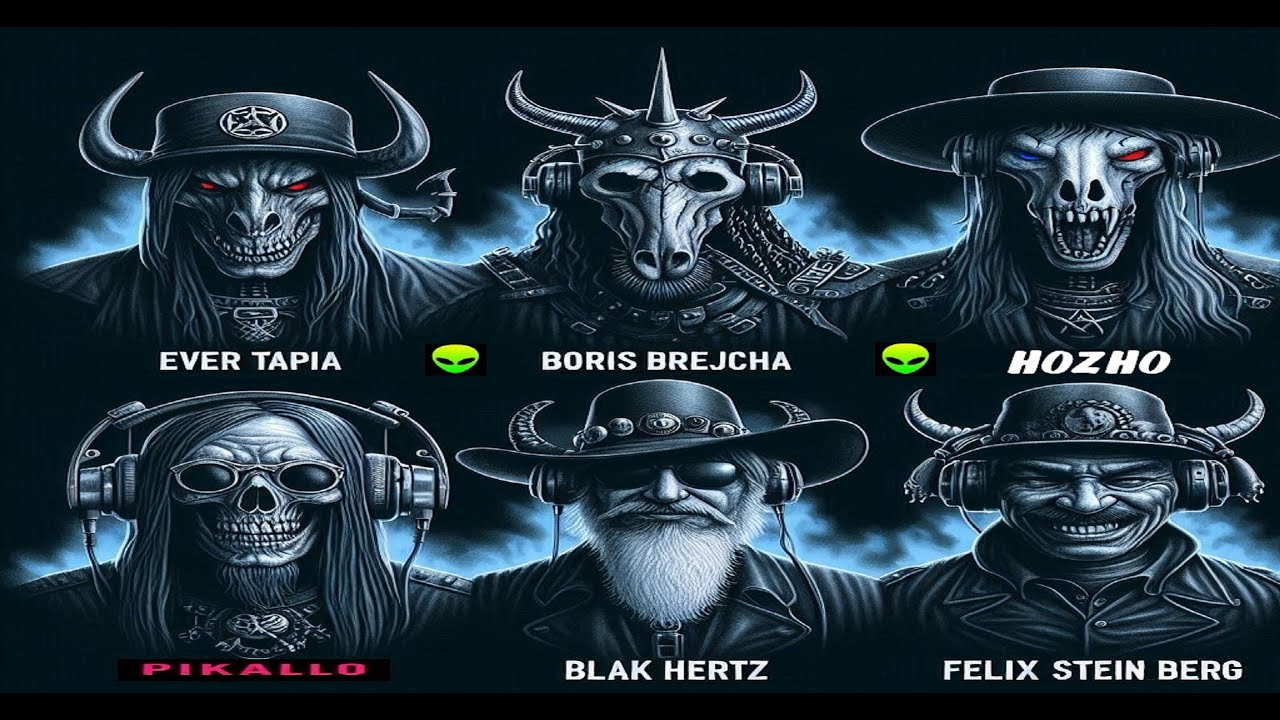 FELIX STEINBERG, BORIS BREJCHA, HOZHO, BLACK HERTZ, EVER TAPIA & PIKALLO DJ HIGH TECH MINIMAL 2025👽
