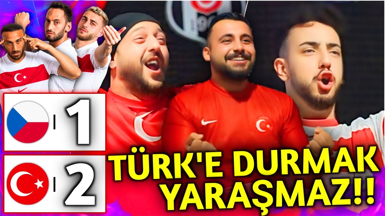Çekya 1-2 Türkiye Maçını İzledik | ÇEKYA 1-2 TÜRKİYE
