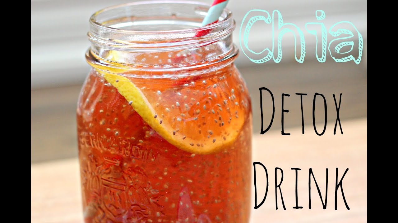 Healthy Chia Seed Detox Drink - How To & Recipe