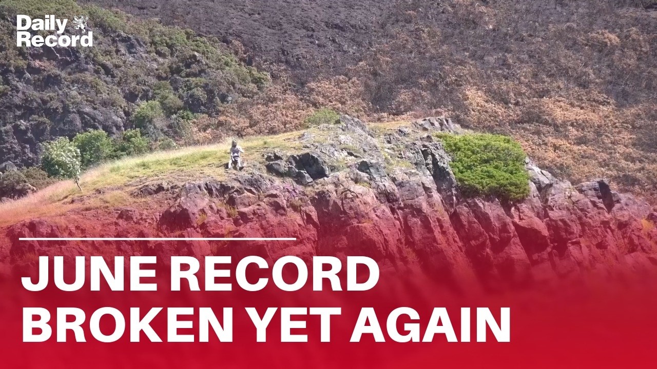 June weather record broken for a third day in a row as heatwave continues across UK