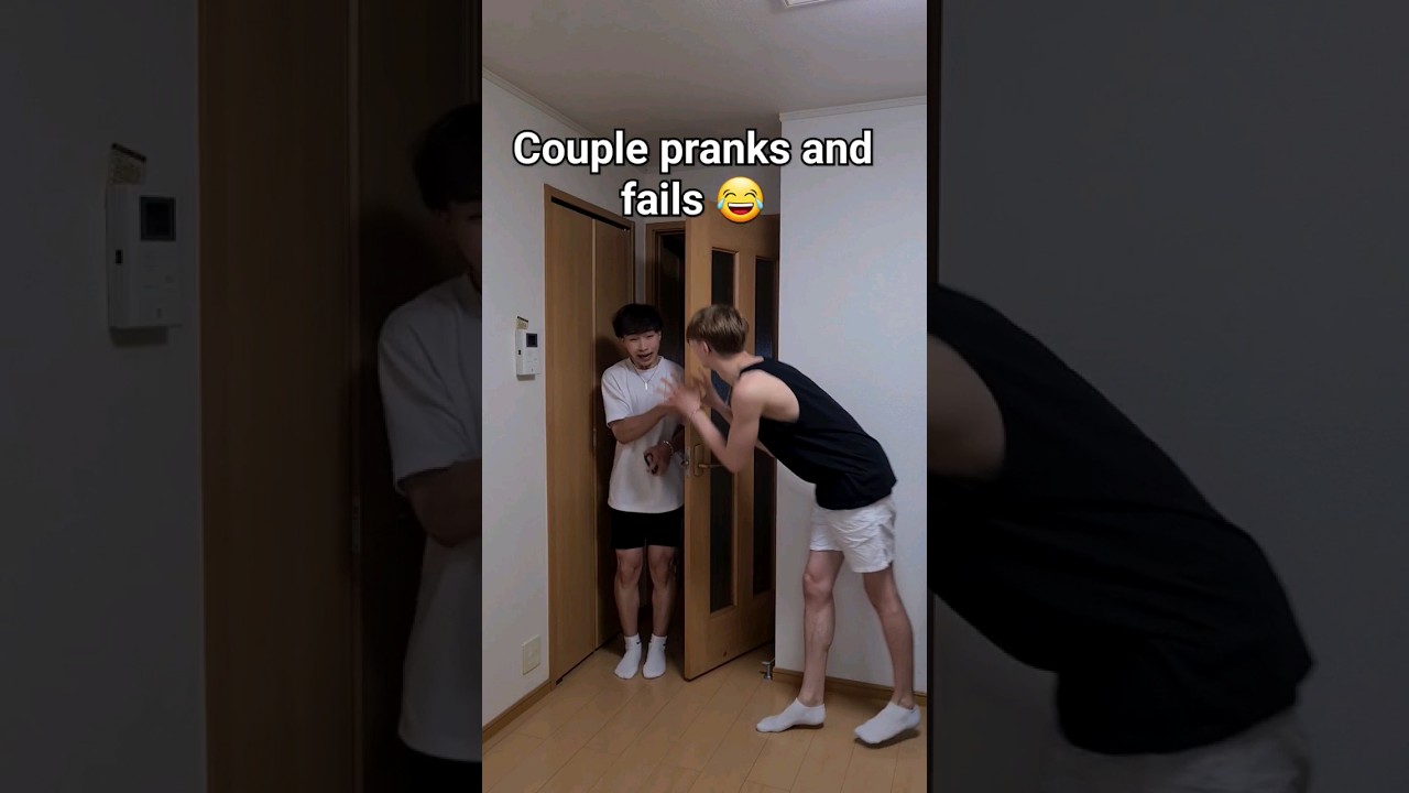 Gay Couple Pranks & Fails 😂 #gay #couple #bl #prank #coupleprank #lgbt #lgbtq #gaycouple