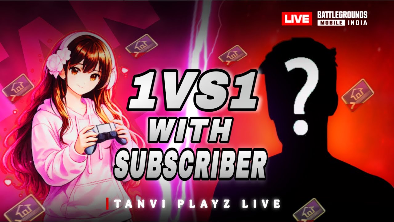 1V1 Room & Classic GamePlay TanviPlayzLive🎀#BGMI #Shortsfeed #live #fyy