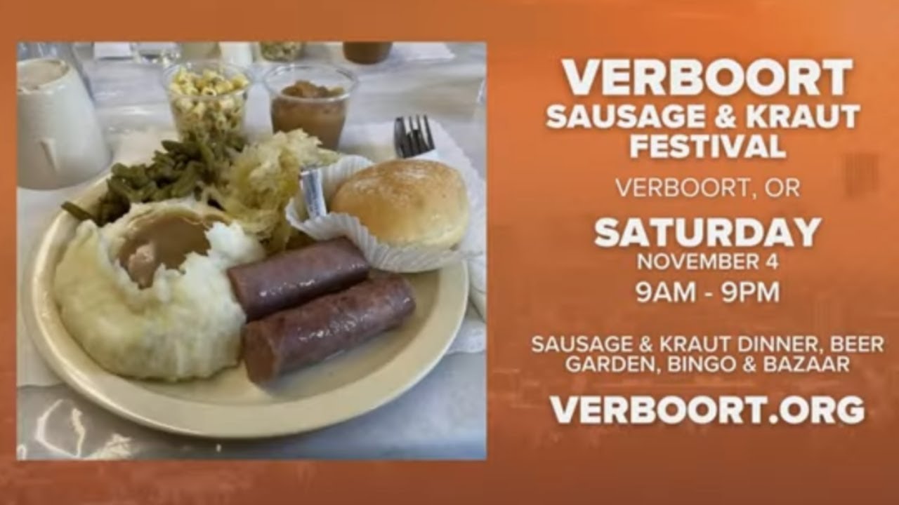 Getting ready for the 89th annual Verboort Sausage & Kraut Festival