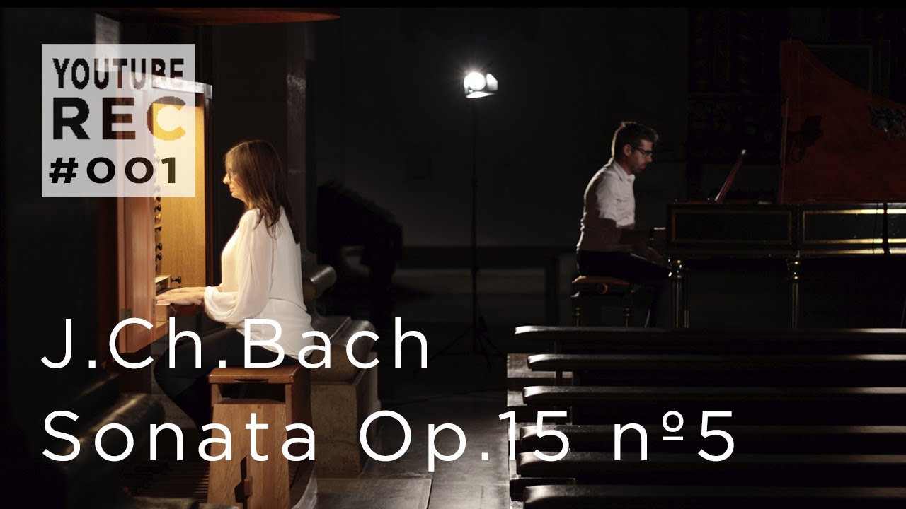 YTR#001 | Sonata for two keyboards Op.15 nº5 - J.Ch.Bach