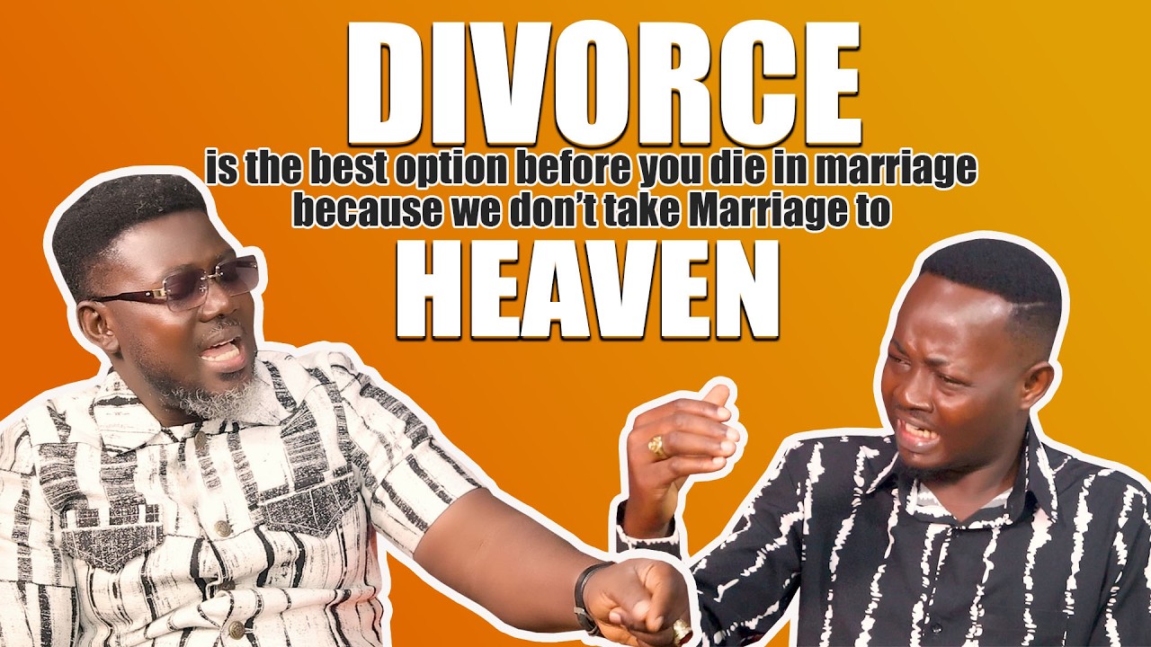 Divorce is the best Option before you Die in Marriage. Because we don't marriage to Heaven.