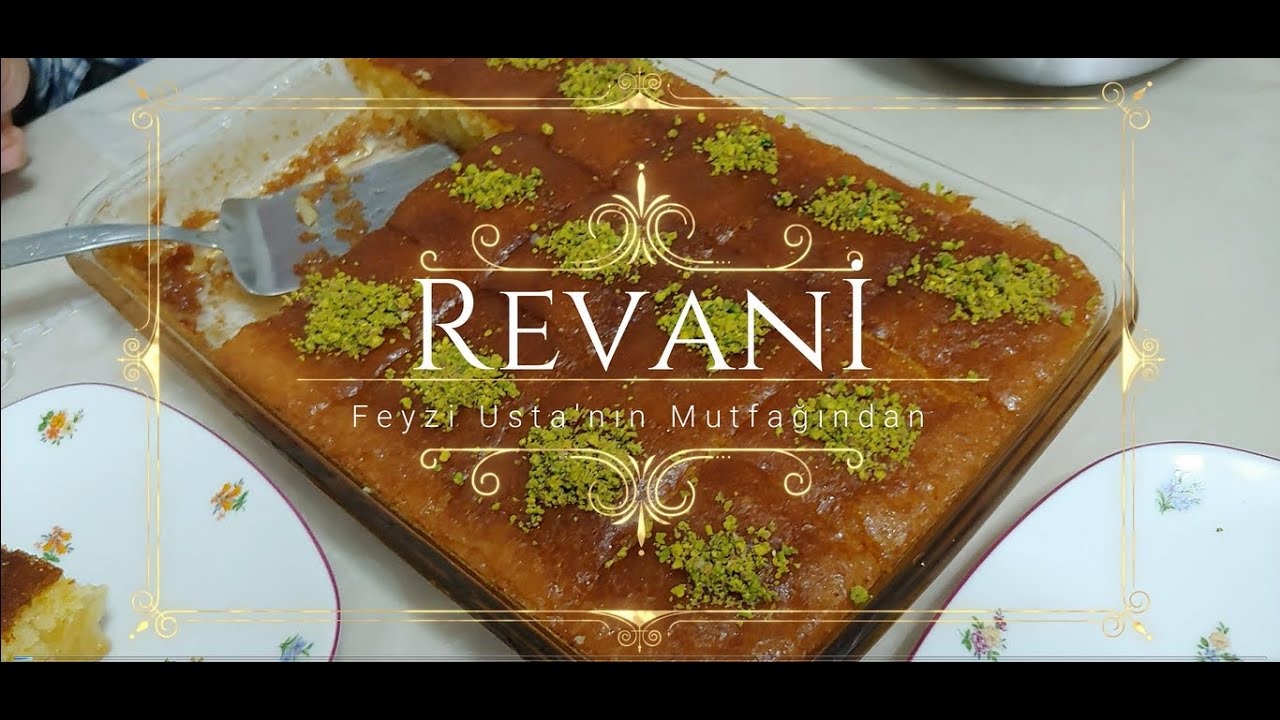 Feyzi Ustadan Enfes REVANİ tarifi. Tüm püf noktaları burada.