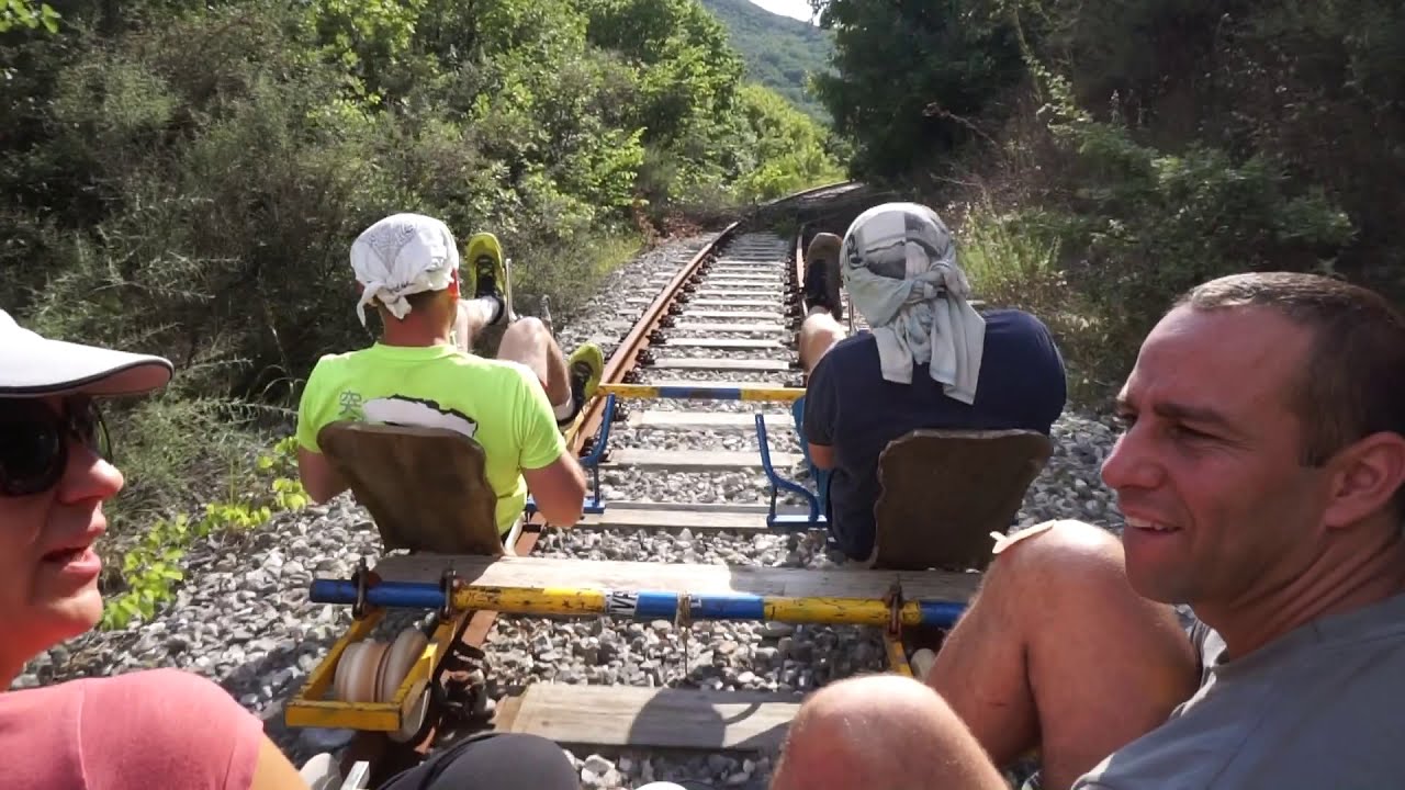 HD | Chranoi - Desylla | The ultimate railbiking trip