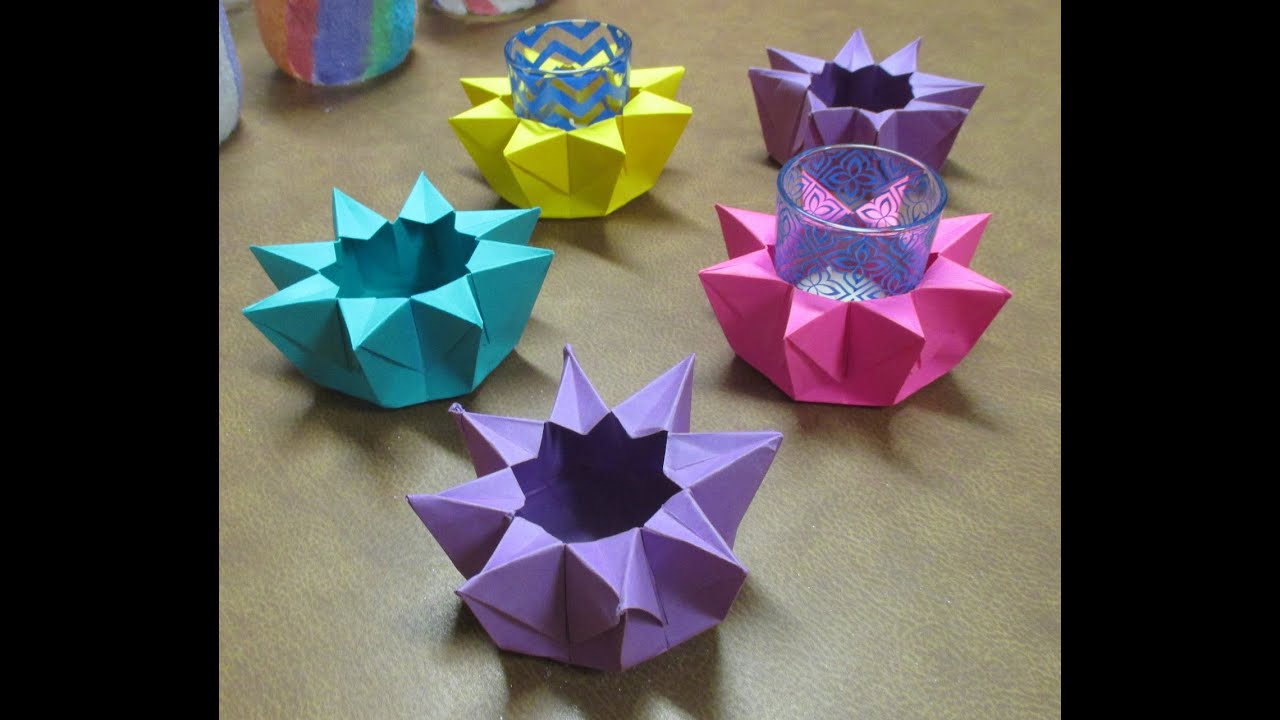 Origami 8 Point Box