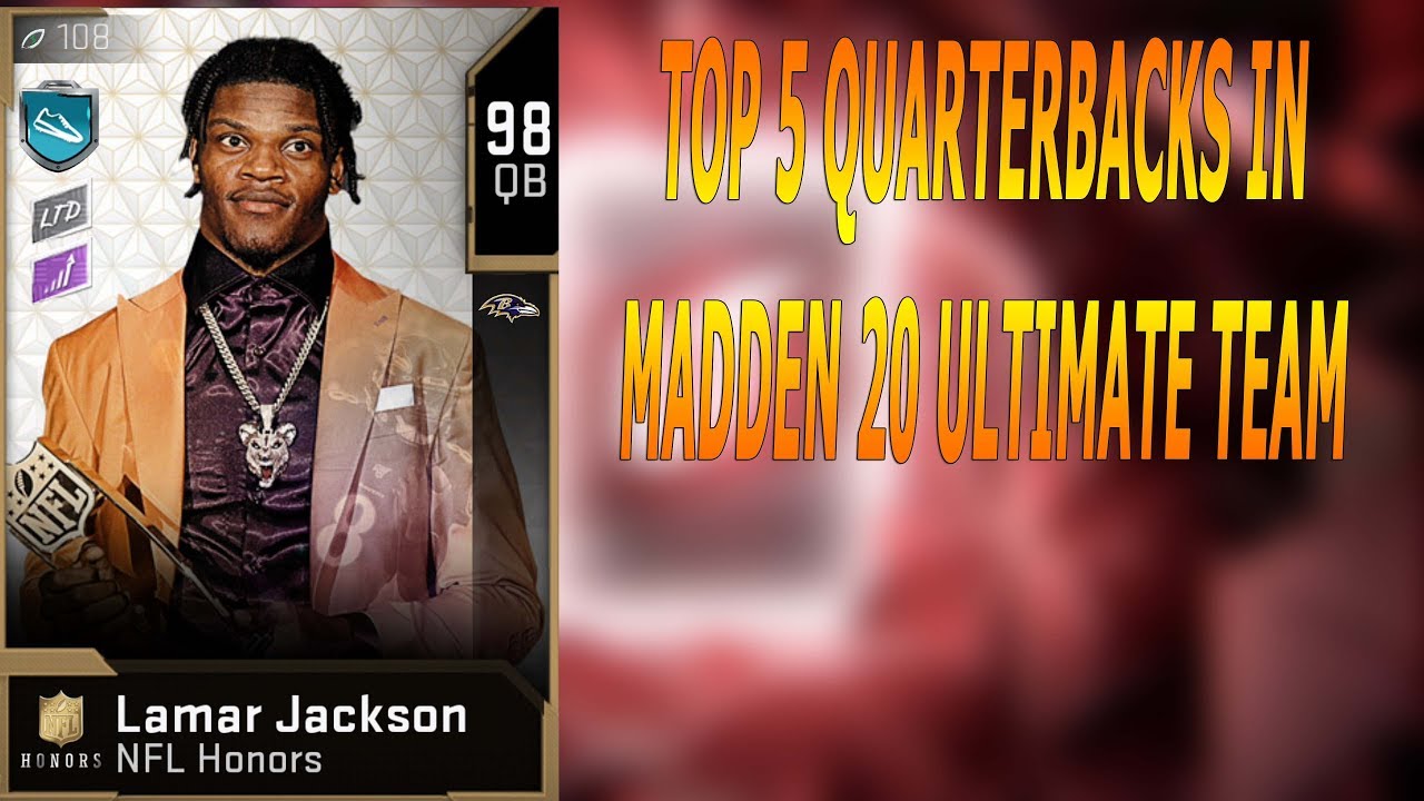 BEST 5 QUARTERBACKS IN MADDEN 20 ULTIMATE TEAM