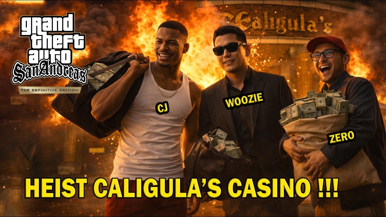 MISI HEIST DI CALIGULA'S CASINO BERHASIL DAN PULASKI WAFAT !! l Grand Theft Auto: San Andreas