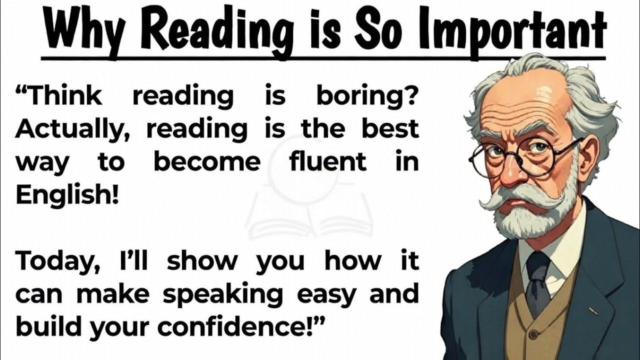 Why Reading is So Important || Improve Your English || Importance of Reading ||  English Stories....