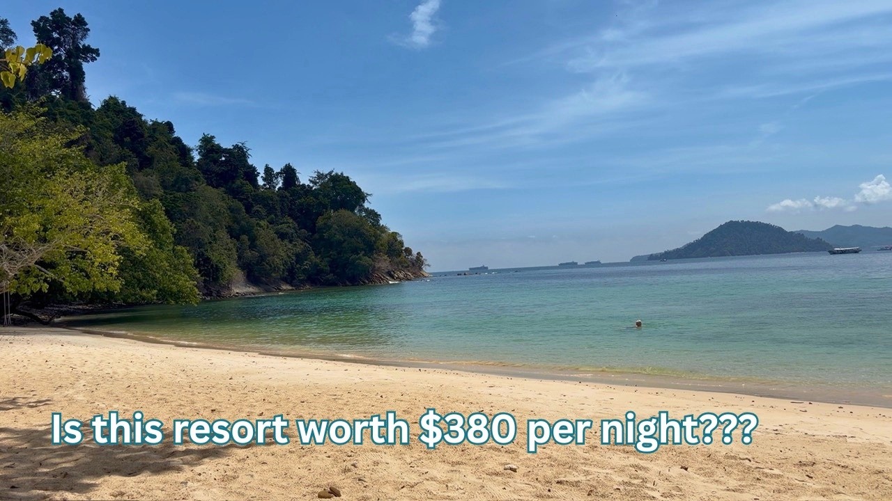 Is $380 a night worth it? Gaya Island Resort