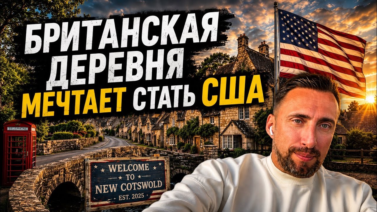 ЖМЫХ ДНЯ: МАЛЕНЬКАЯ БРИТАНСКАЯ ДЕРЕВНЯ СОБРАЛАСЬ НА ВЫХОД И ХОТЯТ СТАТЬ 51 М ШТАТОМ США 