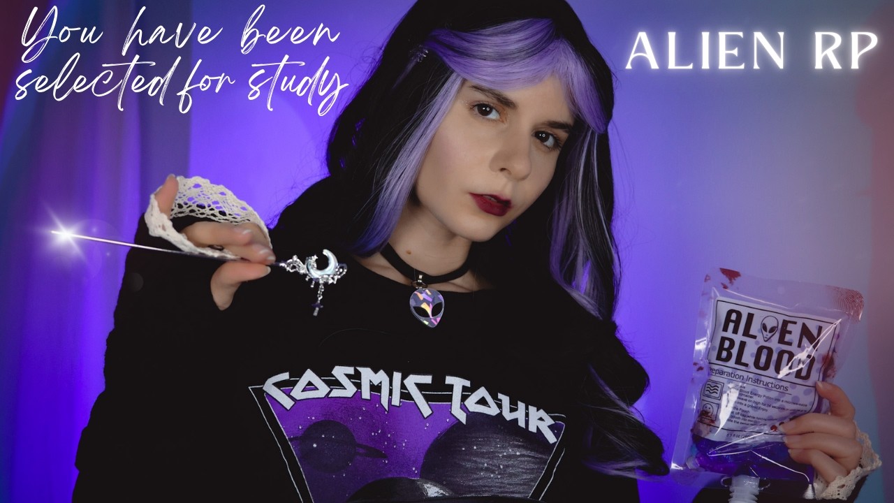 ASMR-ролевая игра - Космический медицинский осмотр инопланетянина (индивидуальное внимание)
