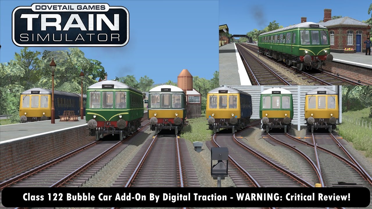 TS Classic - Digital Traction Class 122 Bubble Car DLC Review (Warning: A Critical Review!)