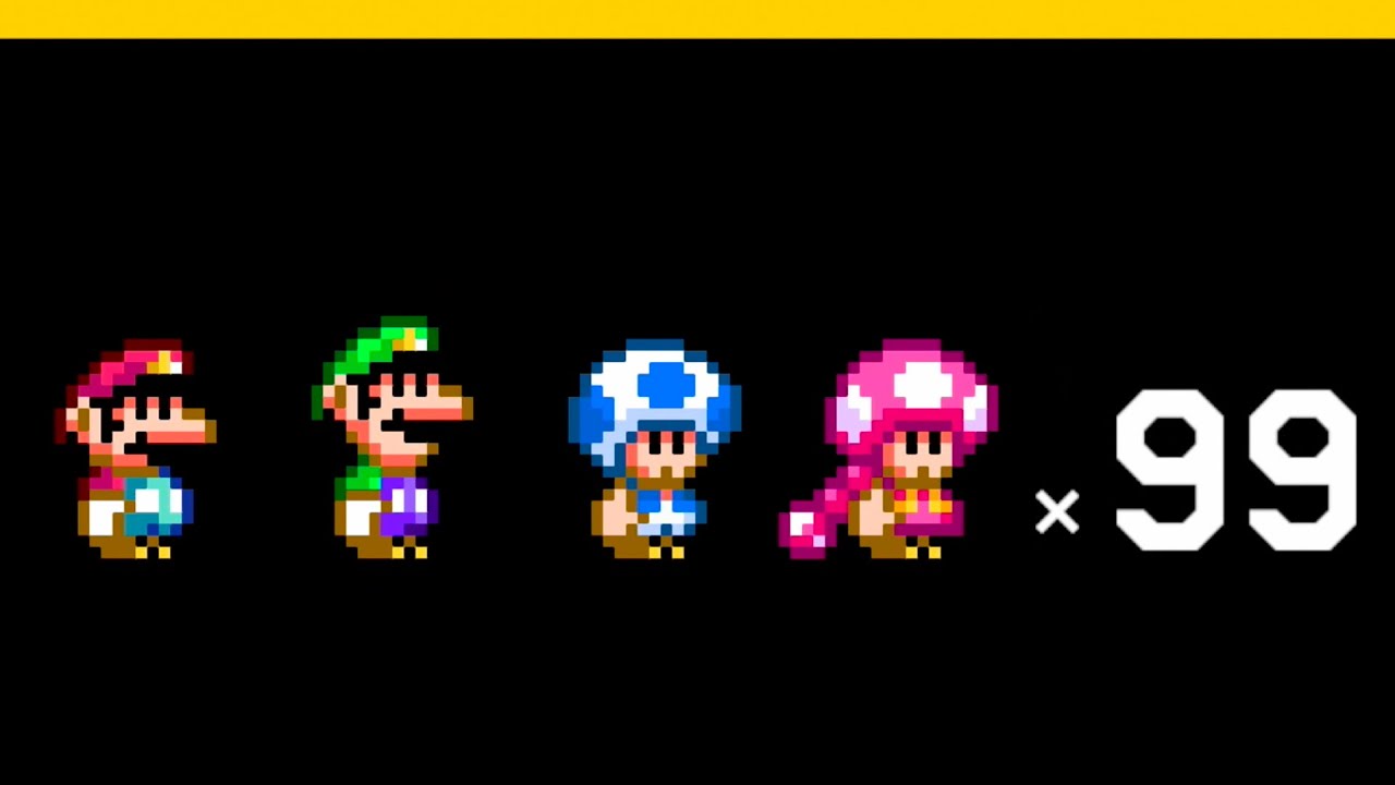 Super Mario Maker 2 – 4 Players Super Worlds Local Multiplayer (Co-Op) Walkthrough World 2