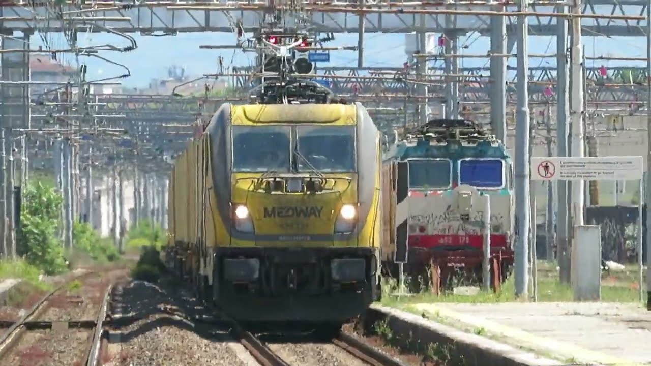 Treni merci privati e non (+ qualche intercity) a Firenze Castello (p1)