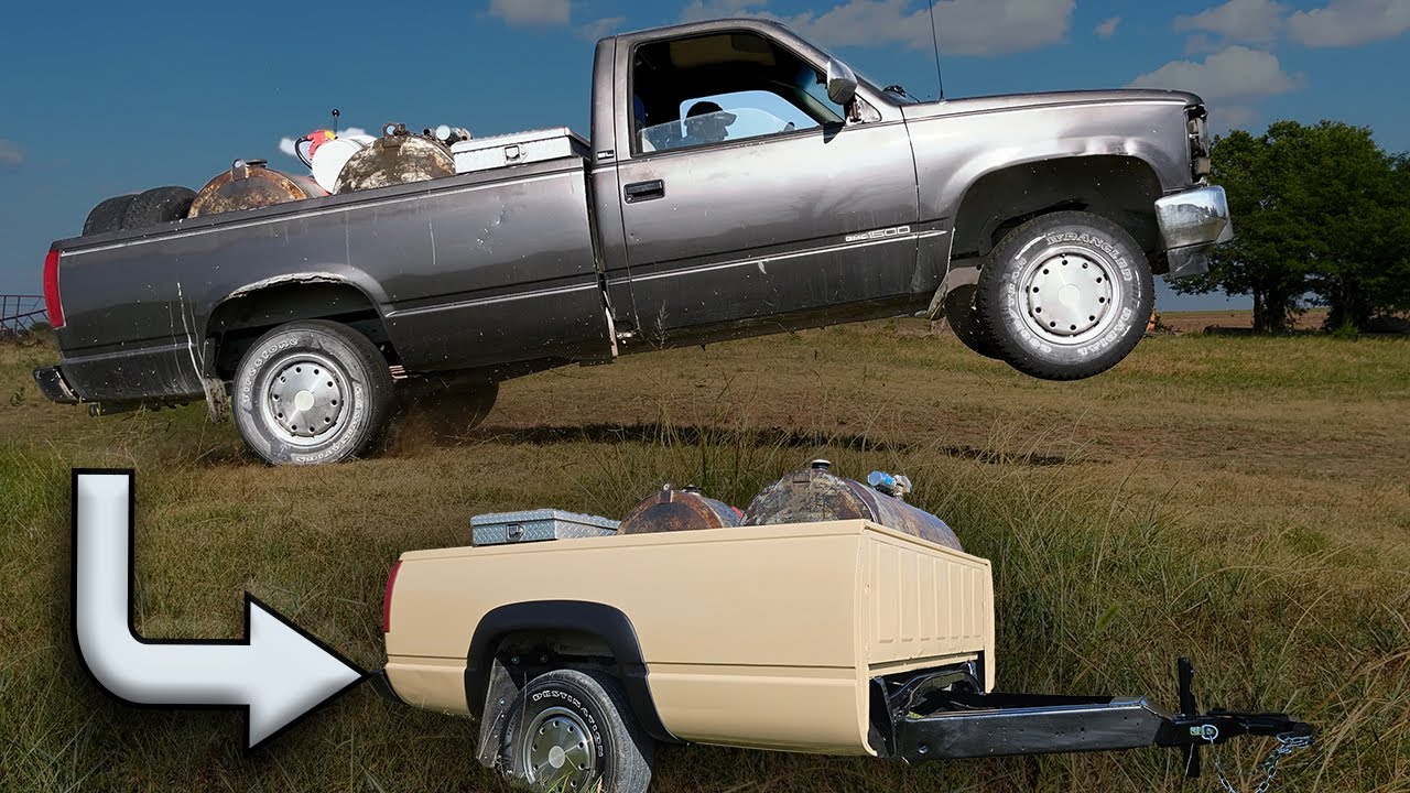 ULTIMATE Truck Bed Trailer DIY