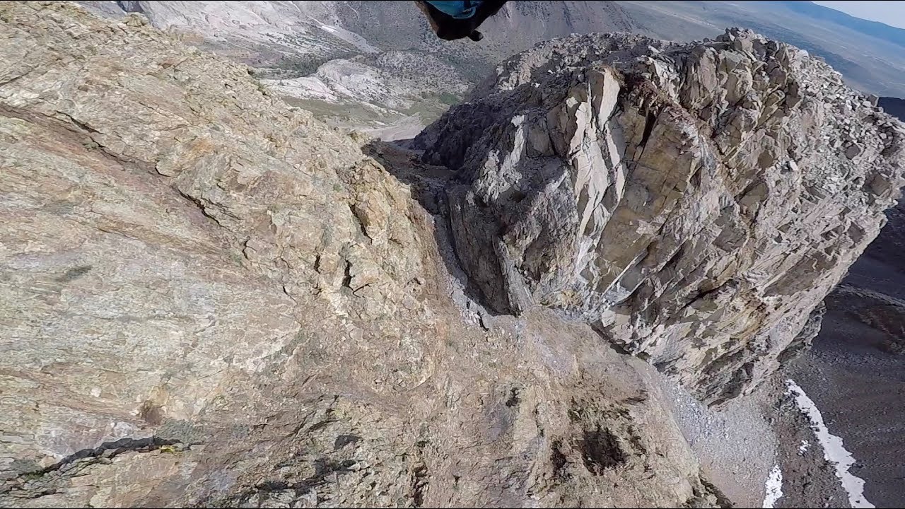 Best Wingsuit Terrain Flight In California // Mount Morrison Chest View // Daniel Ristow
