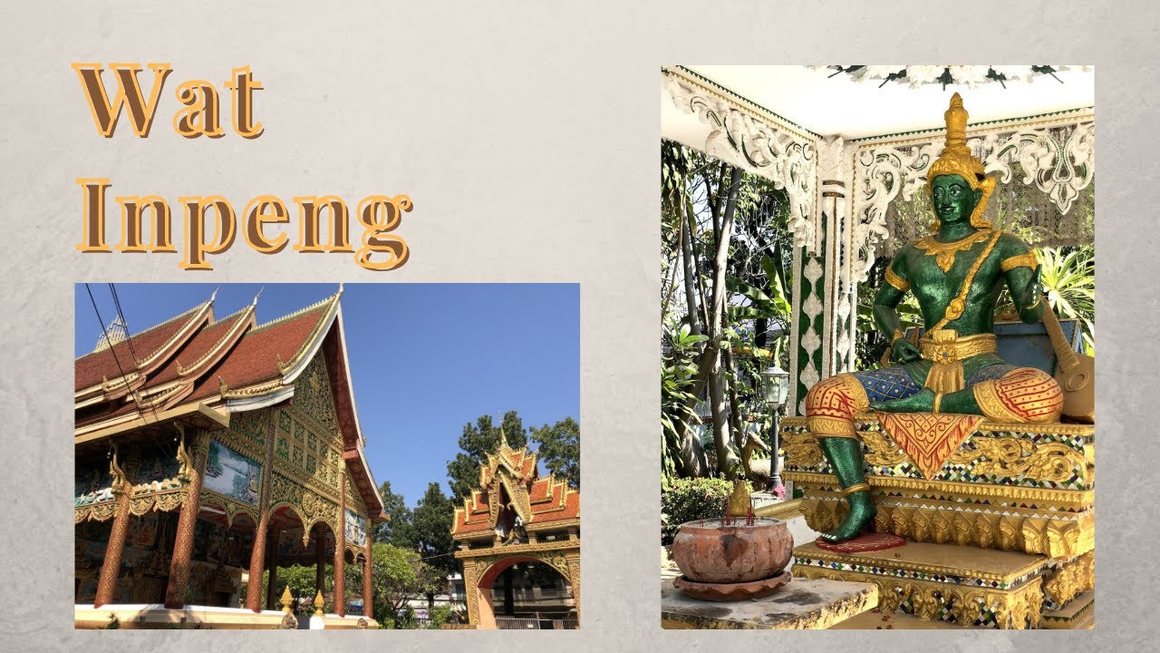 Inpeng Temple, / Vientiane / Laos