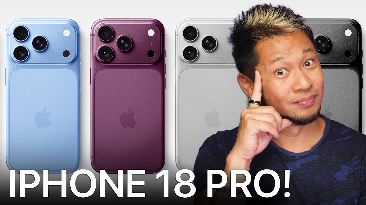 iPhone 18 Pro / 18 Pro Max &mdash; всё, что известно на данный момент!