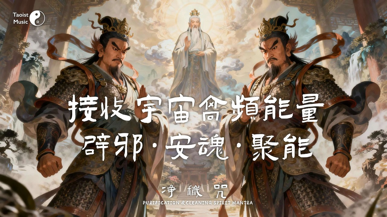 接收宇宙高頻能量！辟邪·安魂·聚能：三步走進道教淨穢境界，抵達身心和諧的真正自由！Taoist the 