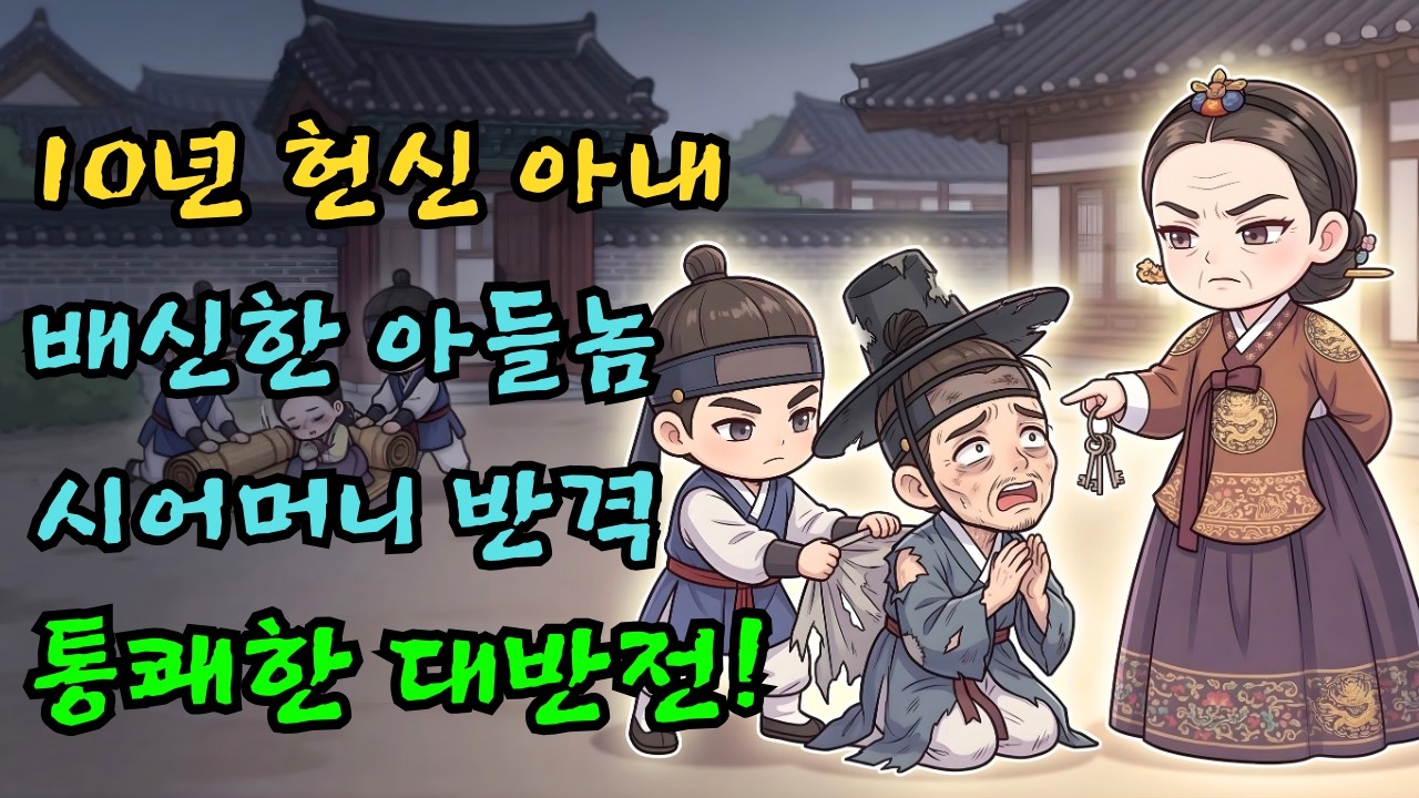 조강지처 버린 장원급제 아들, 시어머니의 소름돋는 참교육 |야담·민담·전설·설화·옛날이야기·야사·오디오북