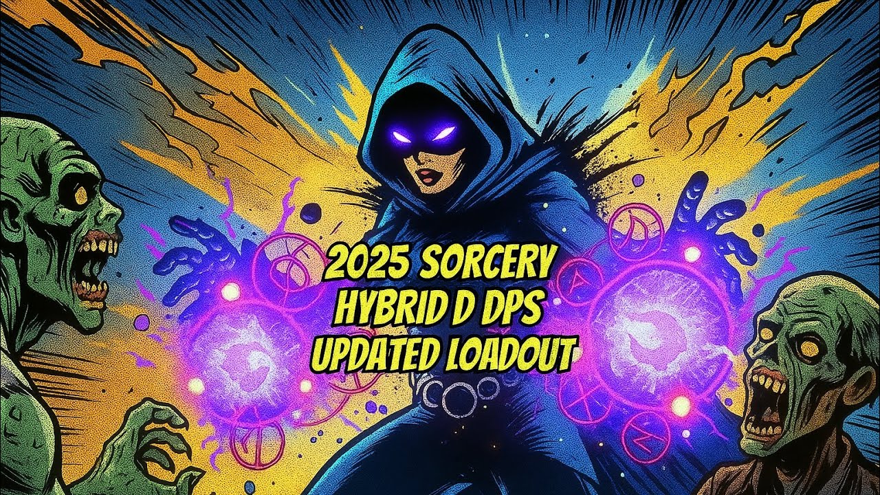 DCUO | 2025 Sorcery Hybrid DPS Loadout (Updated With POB Artifact)