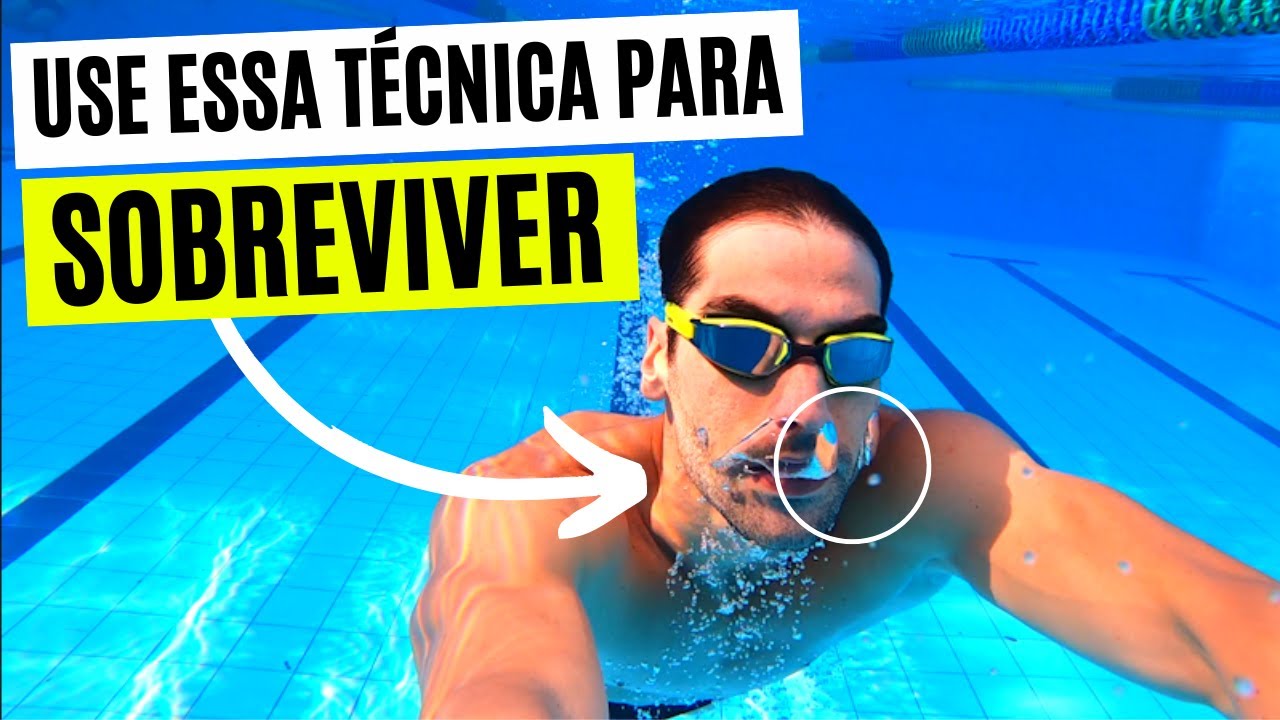 7 TÉCNICAS DE NATAÇÃO PARA SALVAR A PRÓPRIA VIDA