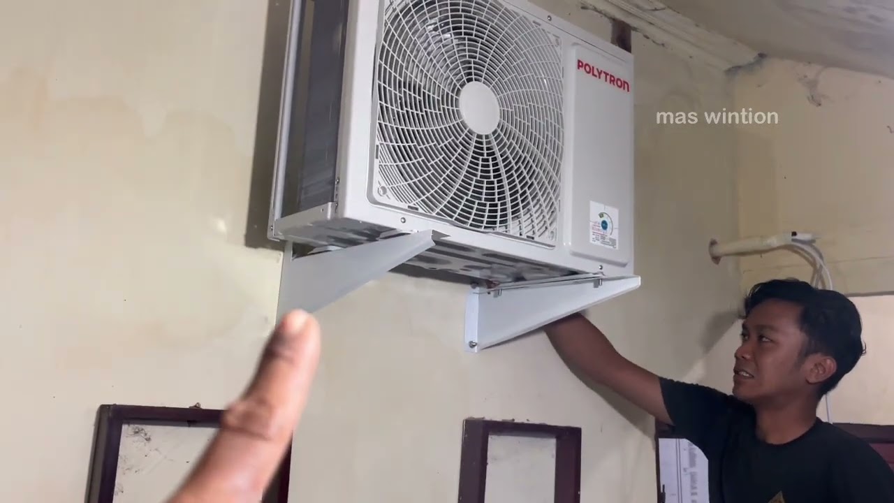 TUTORIAL👉 CARA PASANG AC SENDIRI 