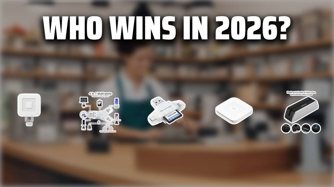The Top 5 Best Credit Card Reader in 2026 - Must Watch Before Buying!