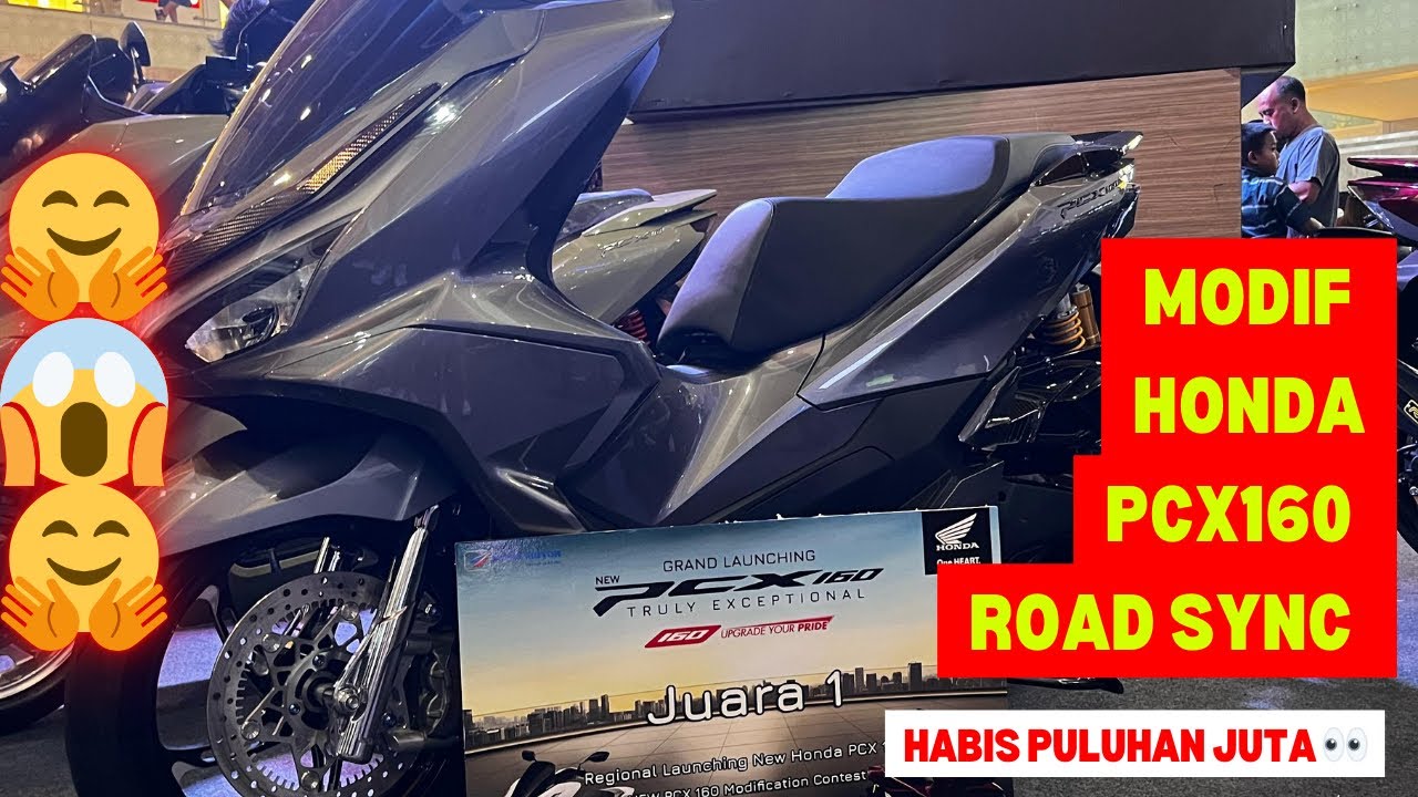 MODIFIKASI HONDA PCX 160 ROADSYNC TAMPIL MEWAH DAN ELEGAN JUARA 1 KONTES DI MBG - #Review Eps 81