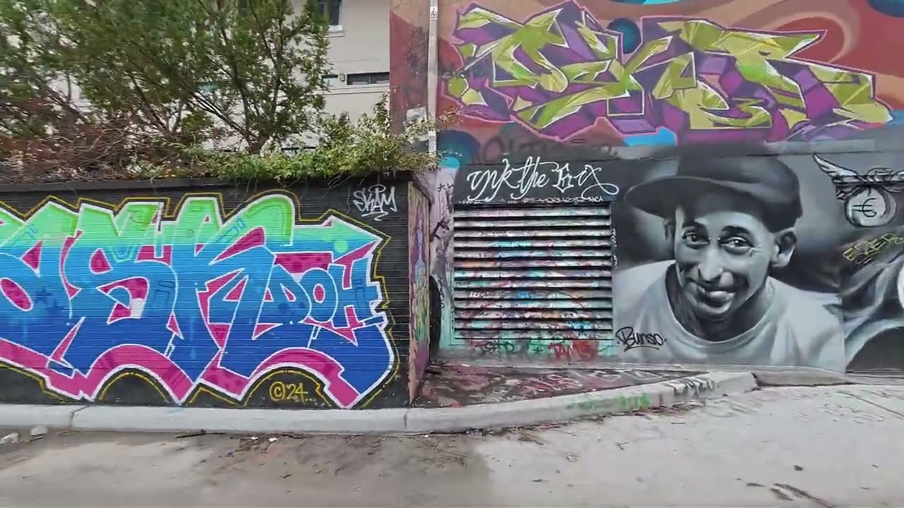 Toronto Colorful Street Art Walk | Graffiti Alley