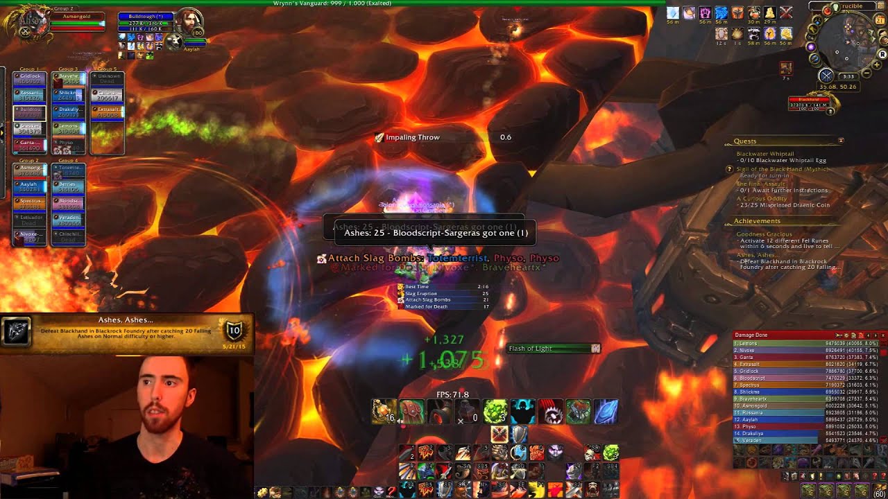 Glory of the Draenor Raider Achievement Guides: Ashes, Ashes...