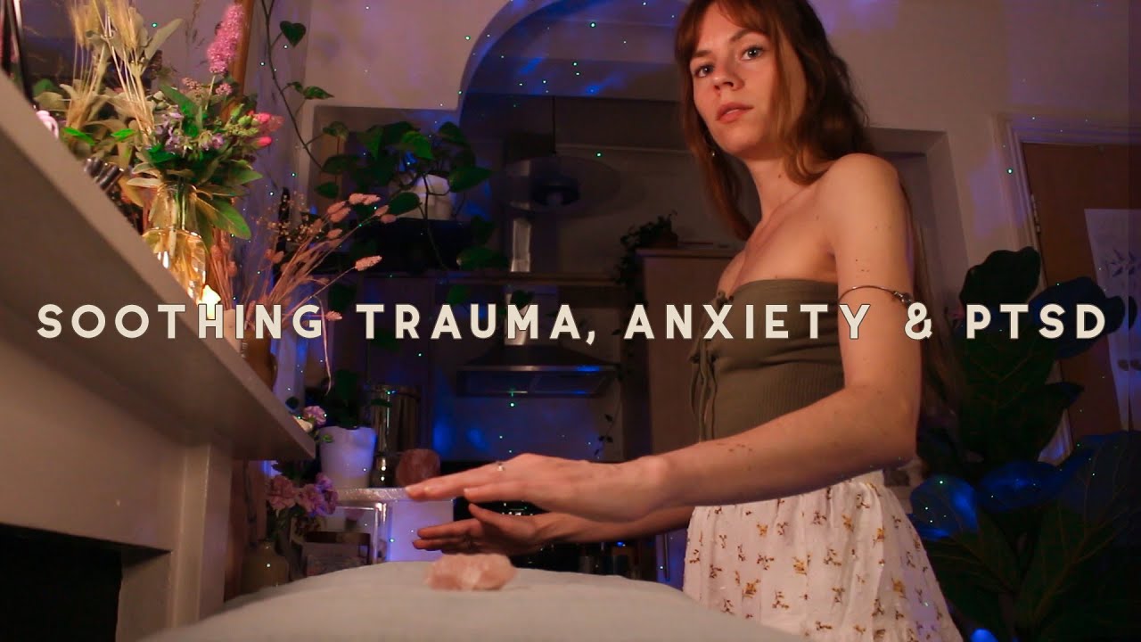 ASMR REIKI soothing full body energy balancing | calming hand movements for anxiety, ptsd & trauma