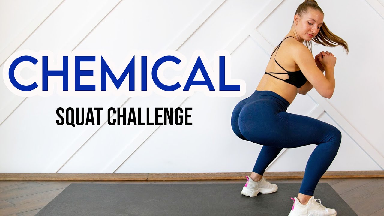 Post Malone - Chemical SQUAT CHALLENGE WORKOUT