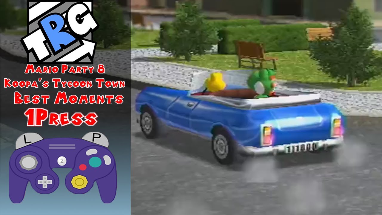 TheRunawayGuys - Mario Party 8 - Koopa's Tycoon Town Лучшие моменты