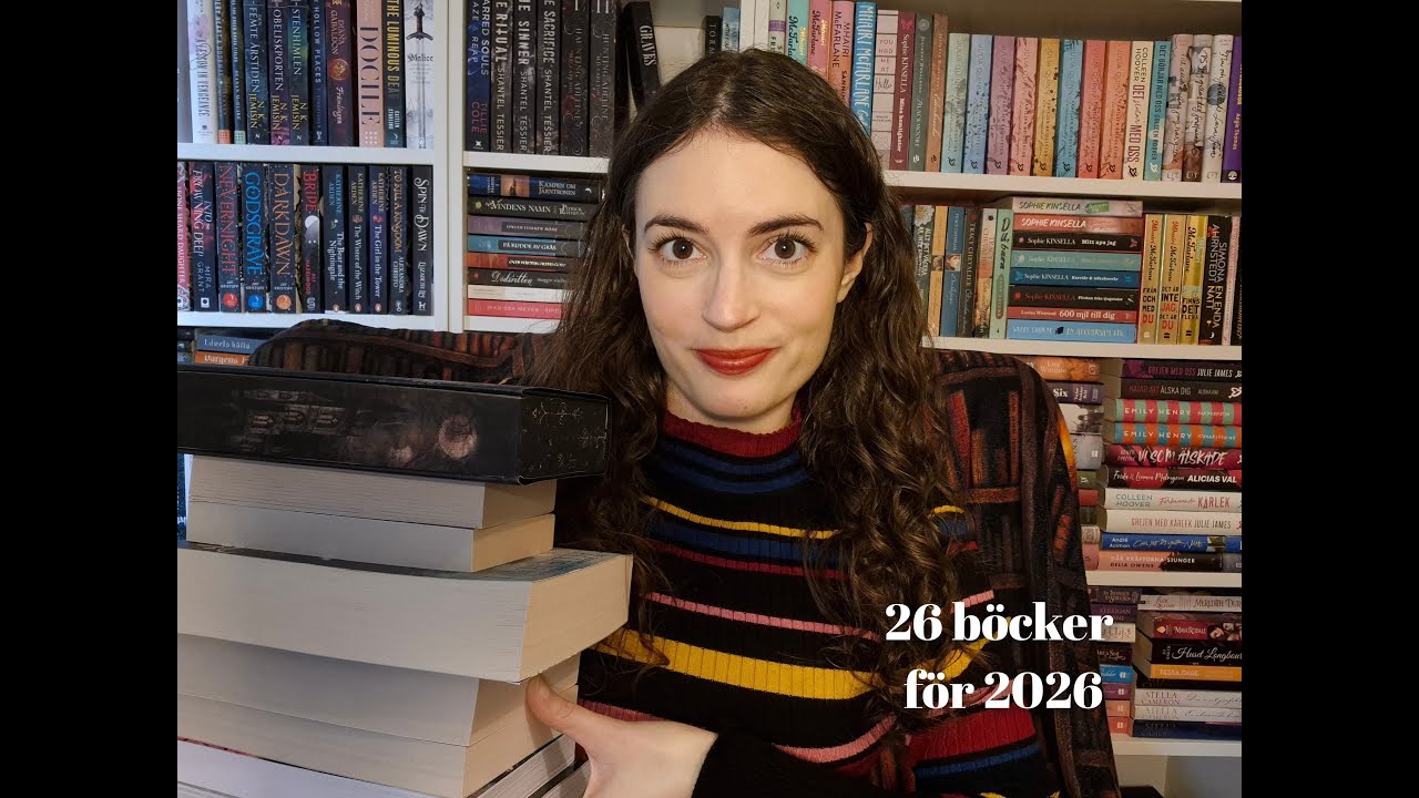 26 böcker för 2026!